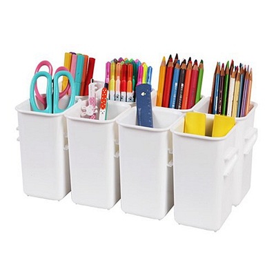 挂式组合式冰箱侧门收纳盒厨房沥水桌面文具收纳桶跨境家居百货