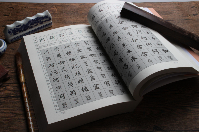 正版包邮九体书法实用字典楷书行书隶书草书魏碑舒体颜体篆书字帖