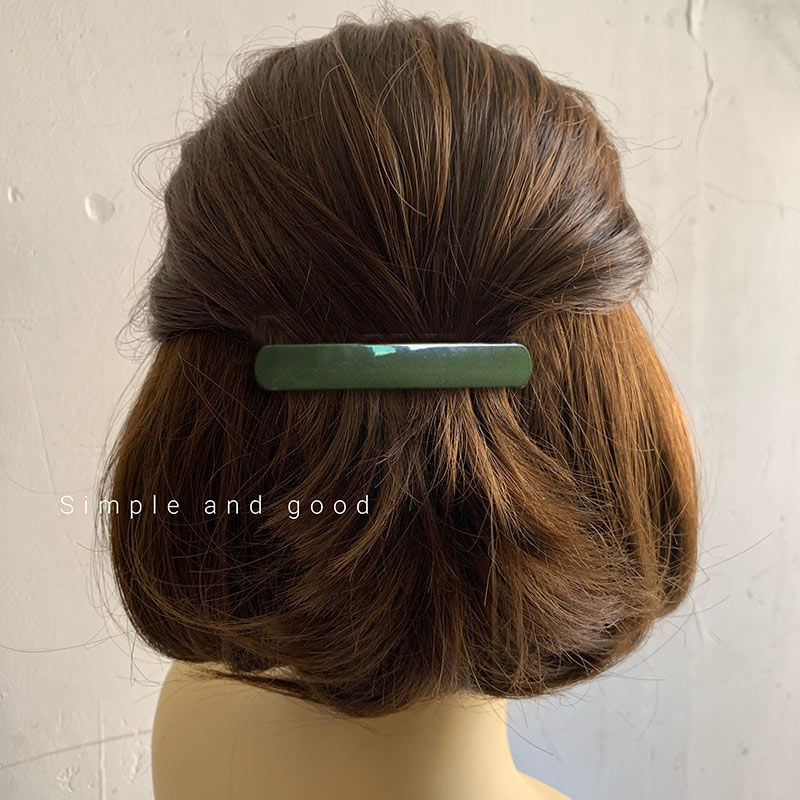 [Hot Sale] Stall Super Low Price Korean Hairpin Spring Clip Hair Accessory Ponytail Clip Head Clip Headdress Hairpin