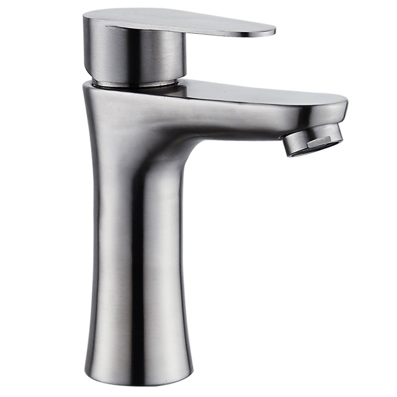 Basin Faucet Hot and Cold Wash Basin Washbasin Table Basin 304 Stainless Steel Bathroom Bathroom Bathroom Faucet