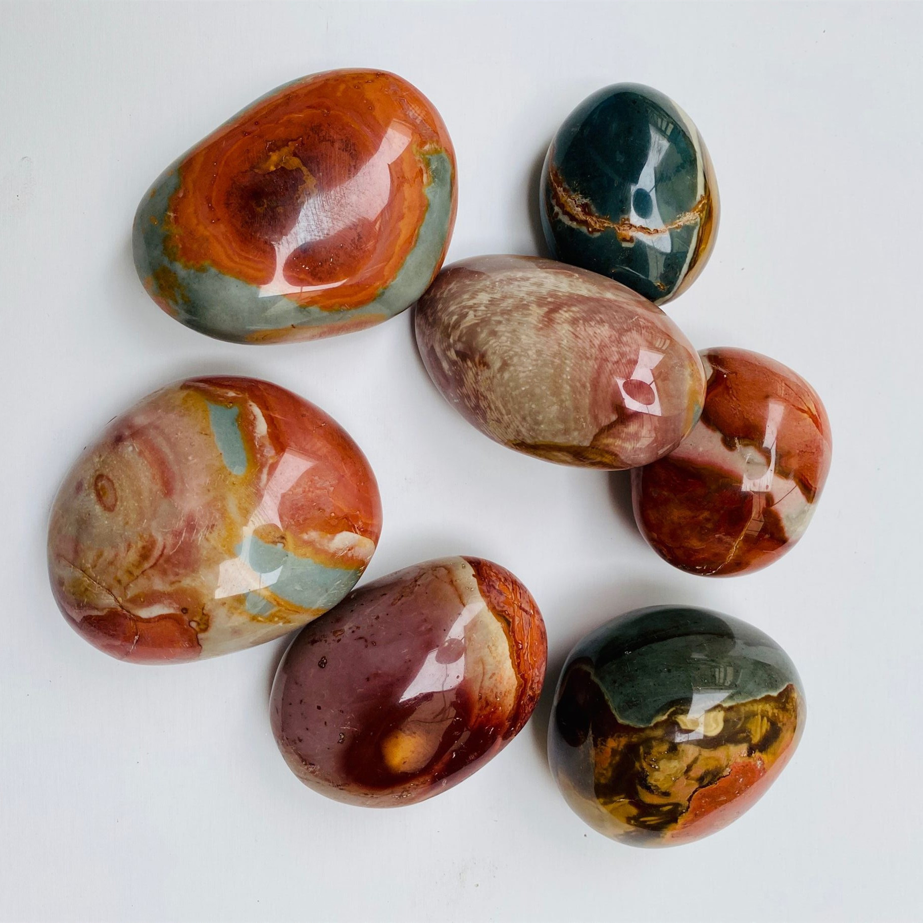 批发  天然海洋石把玩 海洋碧玉