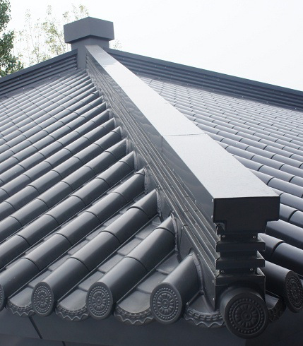 金属仿古建筑瓦 铝镁锰合金瓦 1号2号3号金属筒瓦板瓦