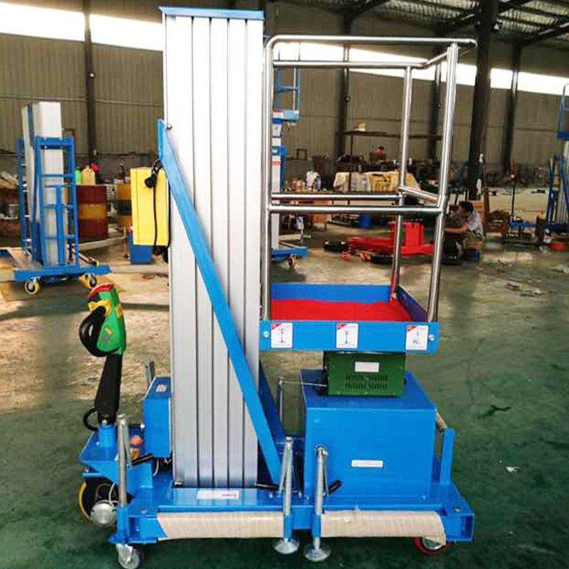 厂家定制铝合金升降平台小型升降平台高空作业车液压升降机械