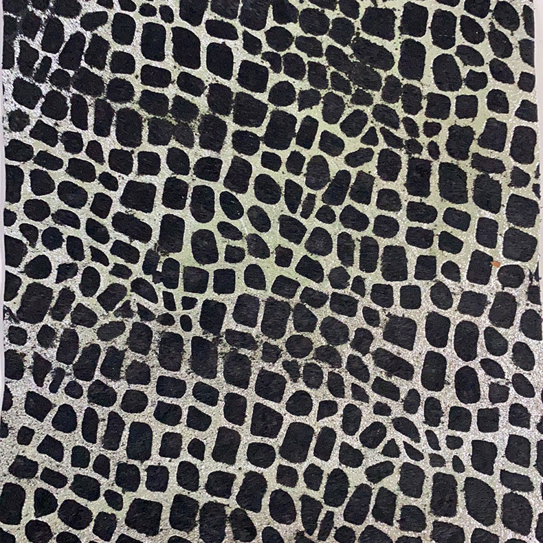 马毛皮头层加厚鞋子包包手机壳皮革马毛面料厂家直供批发