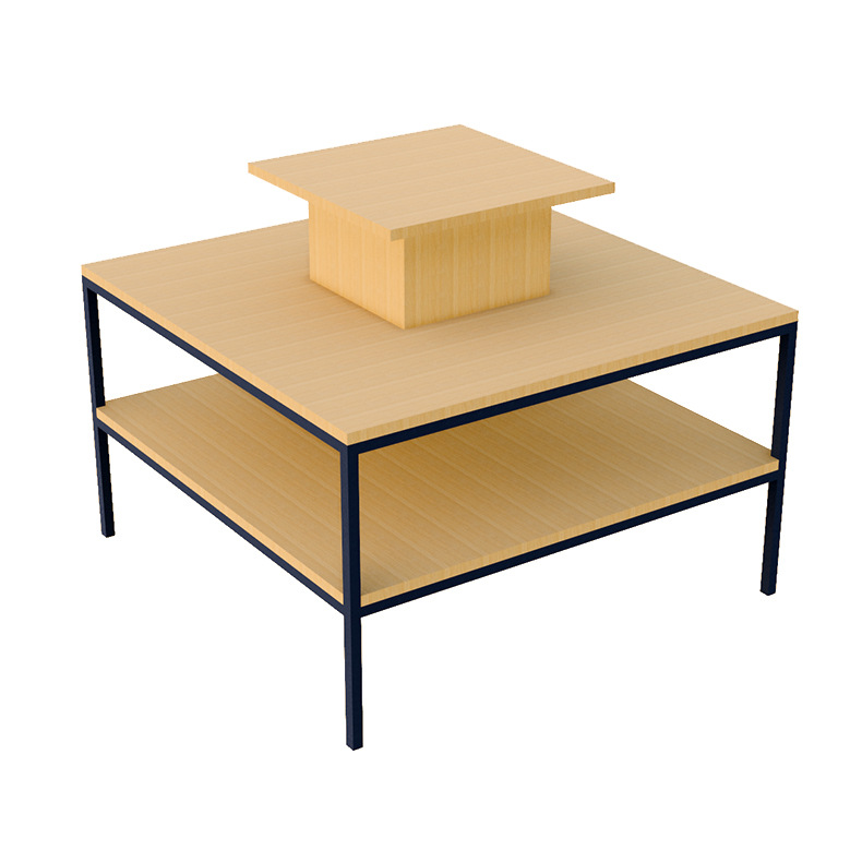 超市货架展示台饰品展示流水台 展示柜服装店展示桌