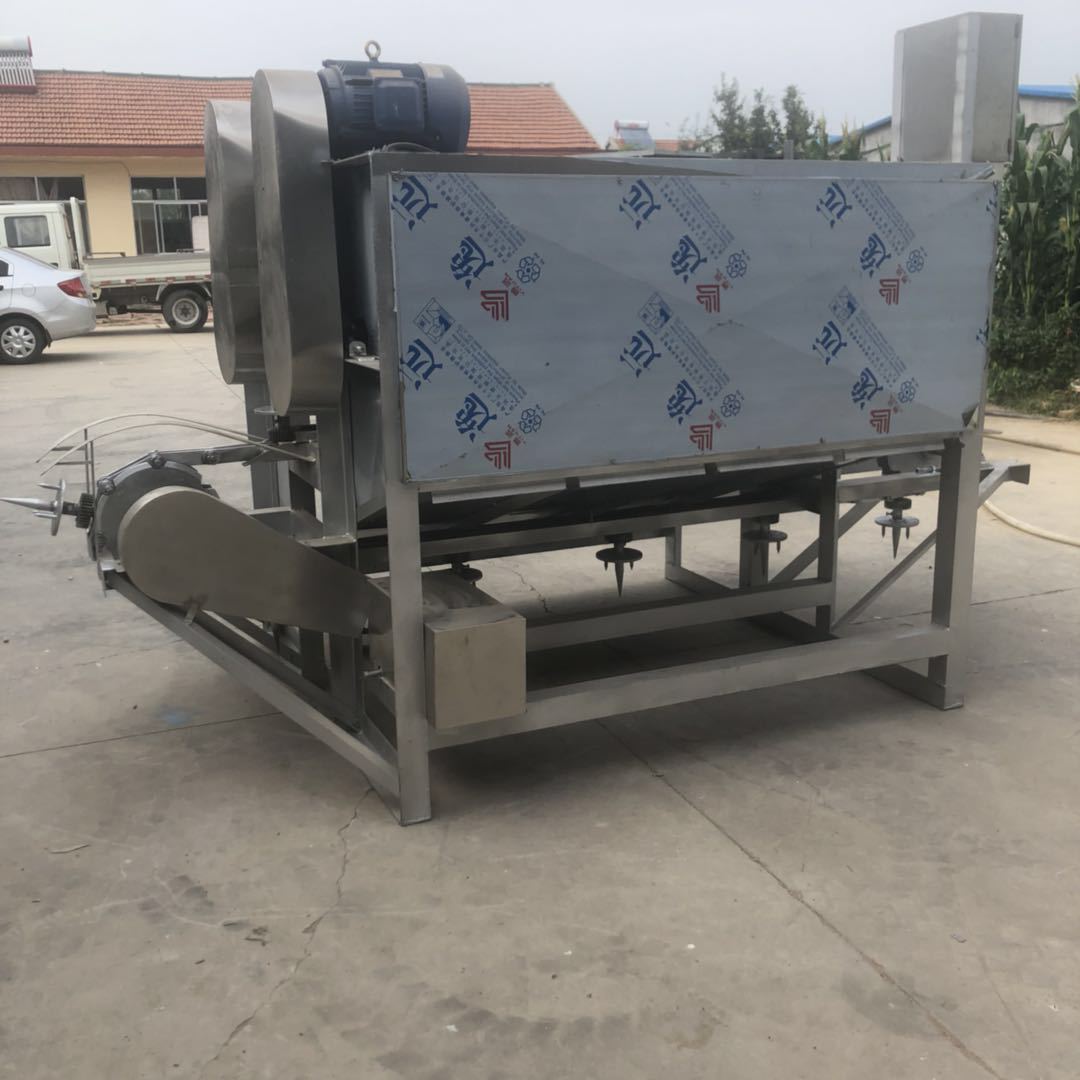 福鸿达猪头打毛机 连续猪头打毛机 猪蹄脱毛机 生猪屠宰打毛机