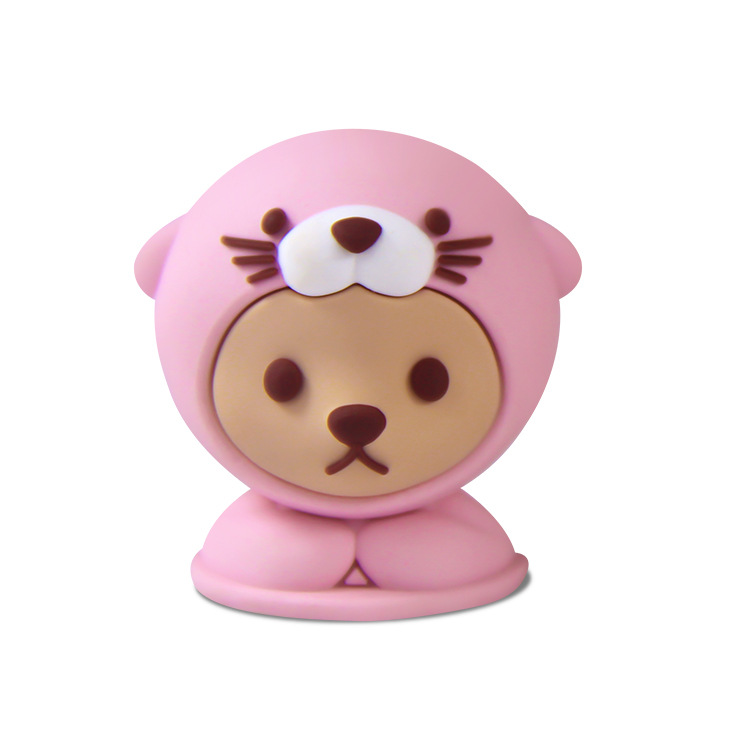 软胶3d立体公仔钥匙扣 pvc滴塑钥匙扣定制硅胶立体公仔挂件印logo