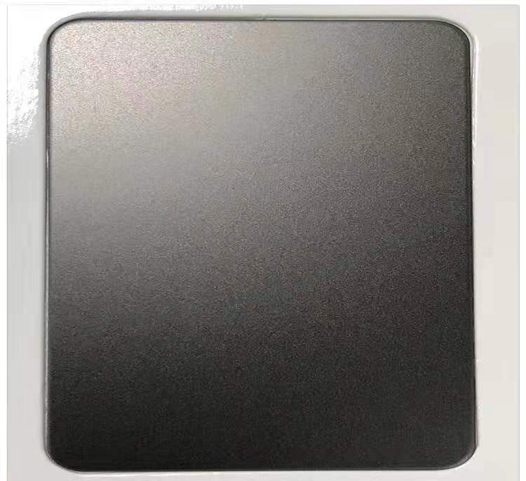 电梯专用喷砂黑钛钢板 简约304不锈钢板 会所ktv幕墙装饰板定制