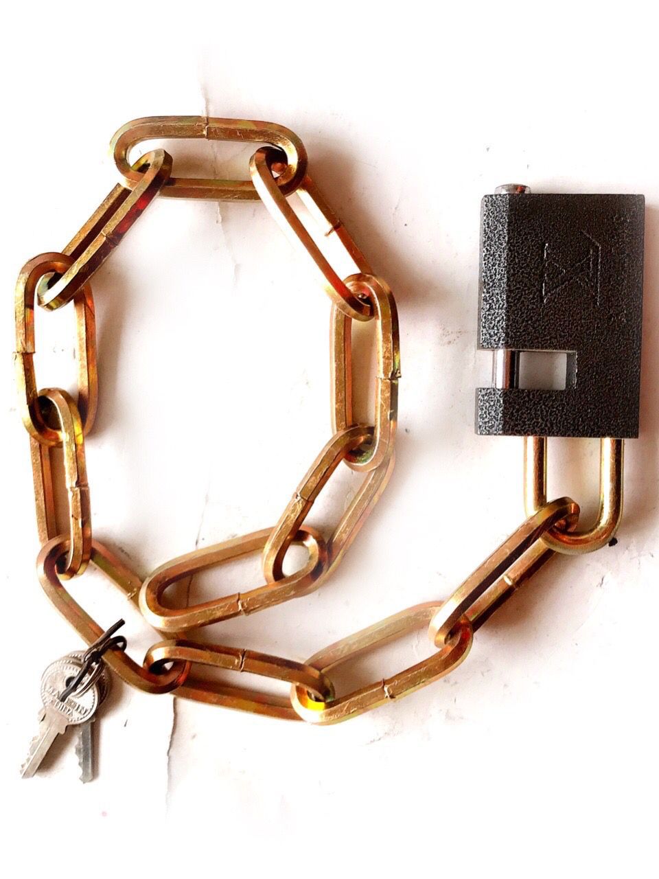 链条锁自行车链条锁共享单车锁自行车锁电动摩托车锁防盗防撬链锁