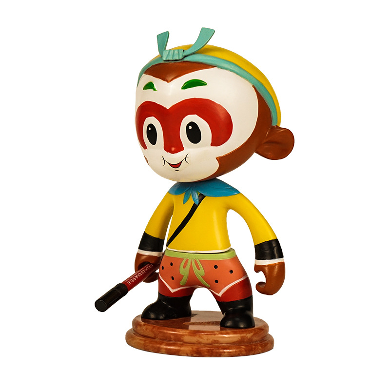 创意小猴子孙悟空汽车摆件网红小车载摇头齐天大圣车内装饰用品