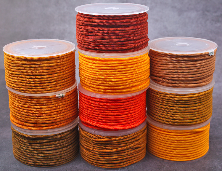 2mm米兰线diy编织手链绳项链线玉挂坠平安扣绳3d硬金转运绳子批发