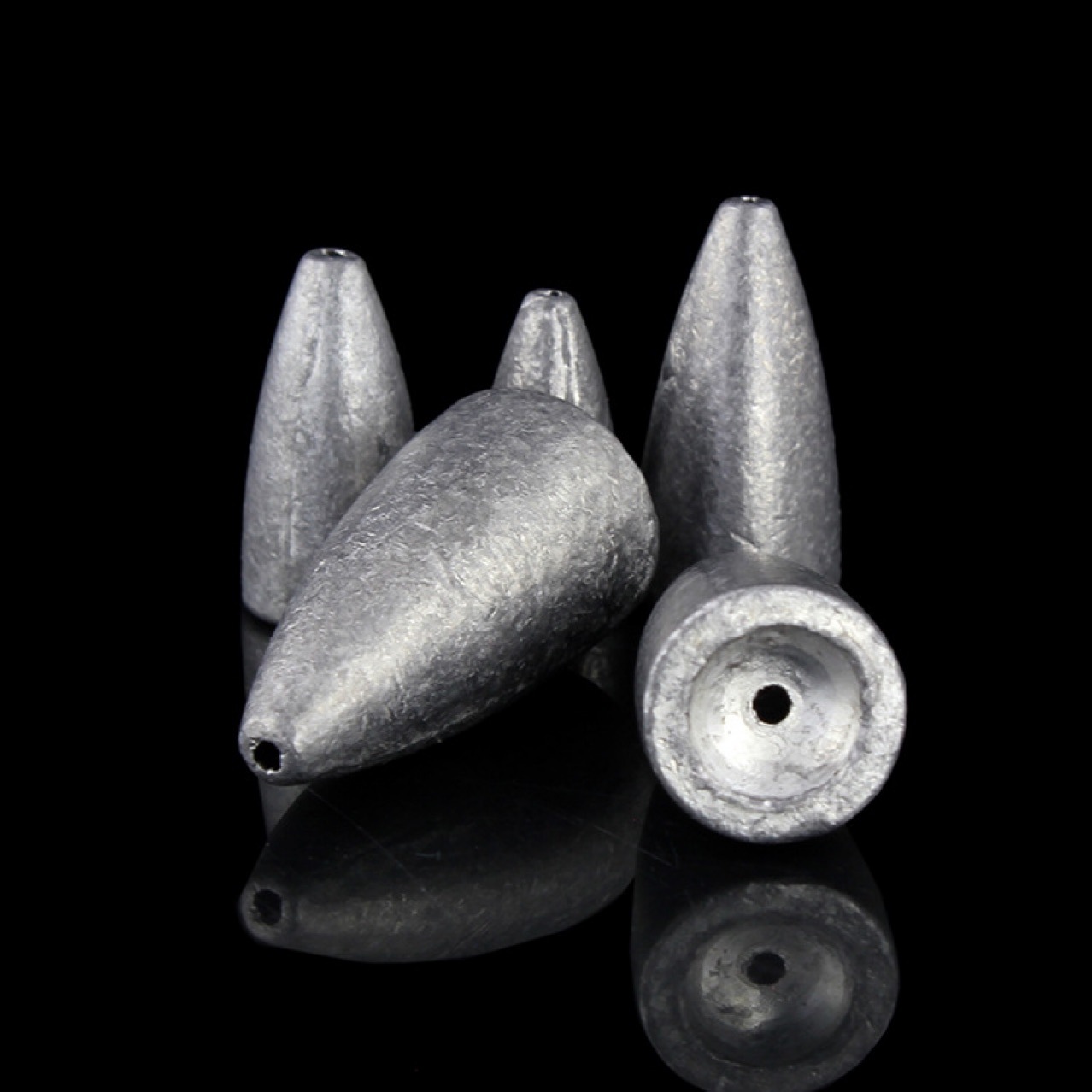 联森 路亚子弹型铅坠 通心坠 德州钓组铅坠3.5克5克7克10克