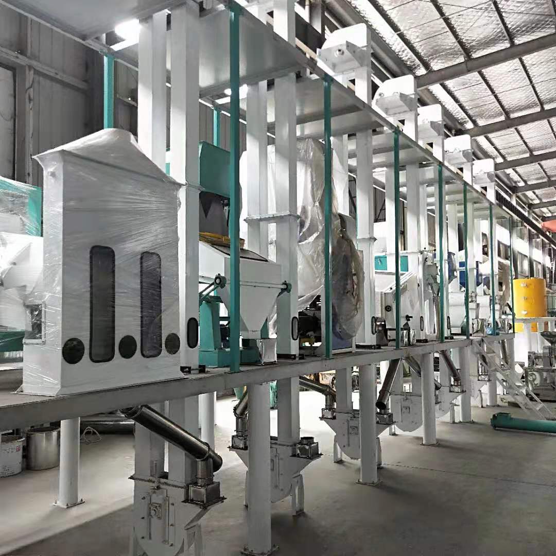 厂价销售 粗粮细吃大米小米加工设备日产50吨大米加工整套设备
