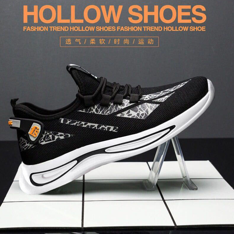 Spring, Autumn and Winter New White Shoes Men's Korean Style Men's Fashion Shoes Student Breathable Casual Skateboard Shoes Men's Shoes