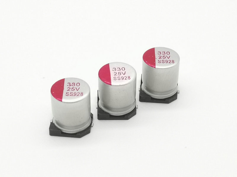 贴片固态电容插件固态电容 贴片固态铝电解电容 电解电容100uf16v