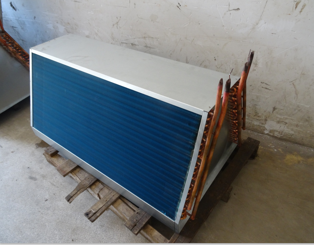 空调制冷蒸发器冷凝器 铜铝翅片空气冷凝器 冷水机机箱非标定制