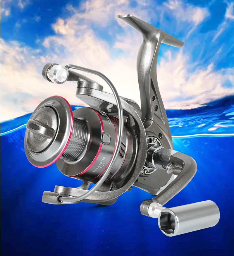 比灵斯全金属渔线轮 抛竿纺车轮渔轮海竿轮 跨境渔具fishing reel