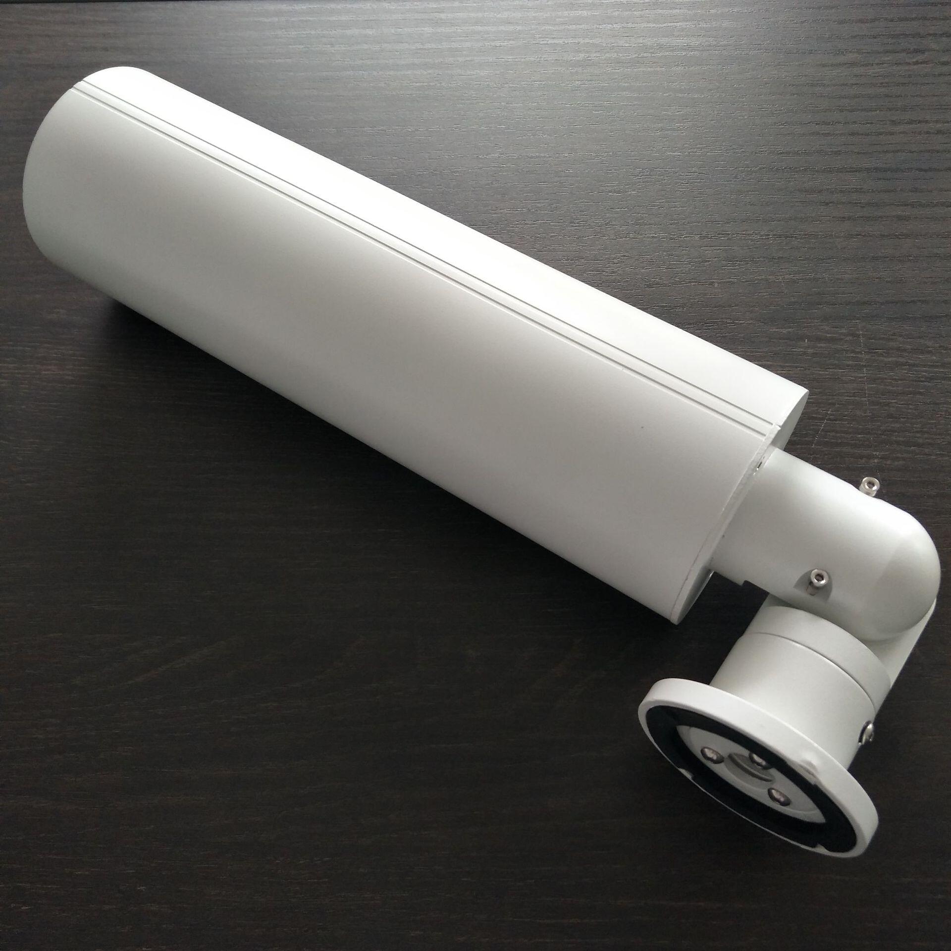 铝合金防雨圆形监控护罩 地铁摄像机保护壳厂家 防护罩源头加工厂