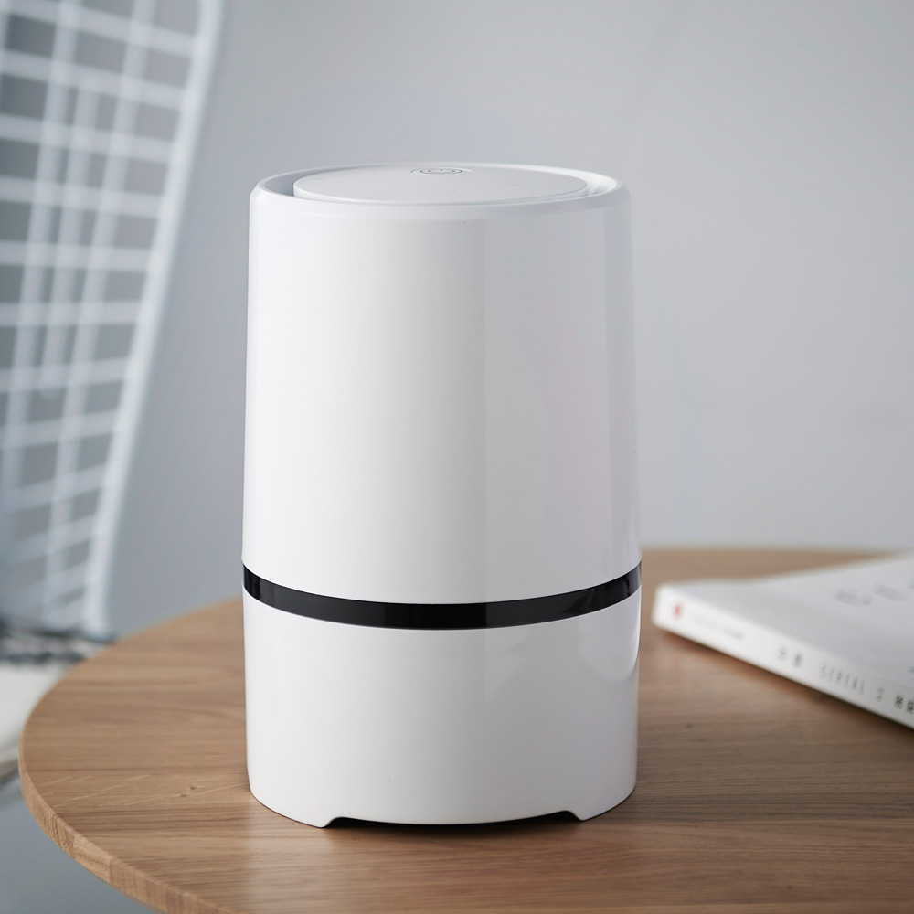 跨境小型mini空气净化器 办公家用usb桌面台式净化器负离子杀菌