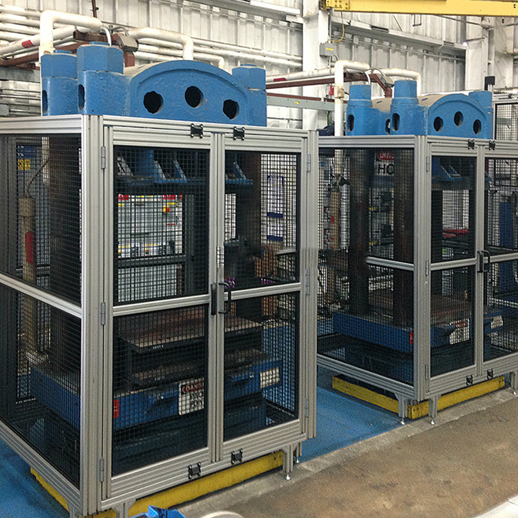 铝型材防护罩焊接防护罩围栏工作台框架设备安全防护罩