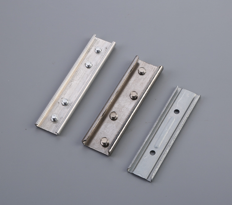 定制窗帘配件轨道连接器 加固直轨弯轨连接片 铝合金导轨对接器