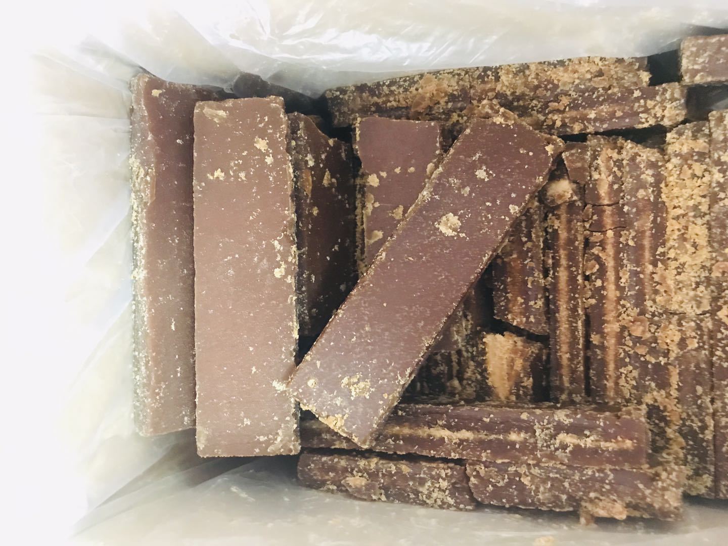 广东包邮东朗大红片糖9.6kg/箱红糖片食堂酵素糖水叉烧烘焙烹调用