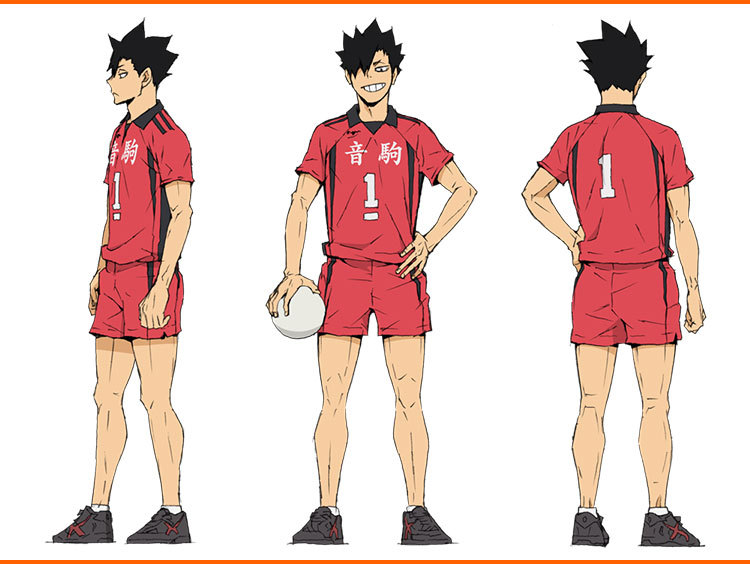 排球少年c服 音驹队服 音驹高校孤爪研磨 黑尾铁朗球服 球衣