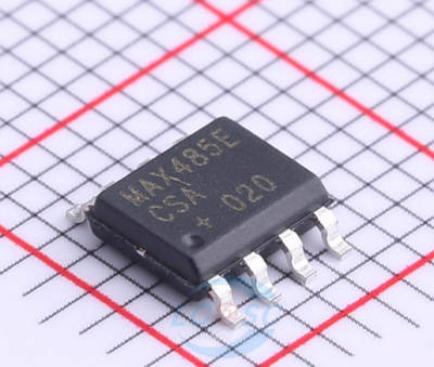 max485ecsa max485 工业级通信收发ic芯片 贴片sop8 全新原装