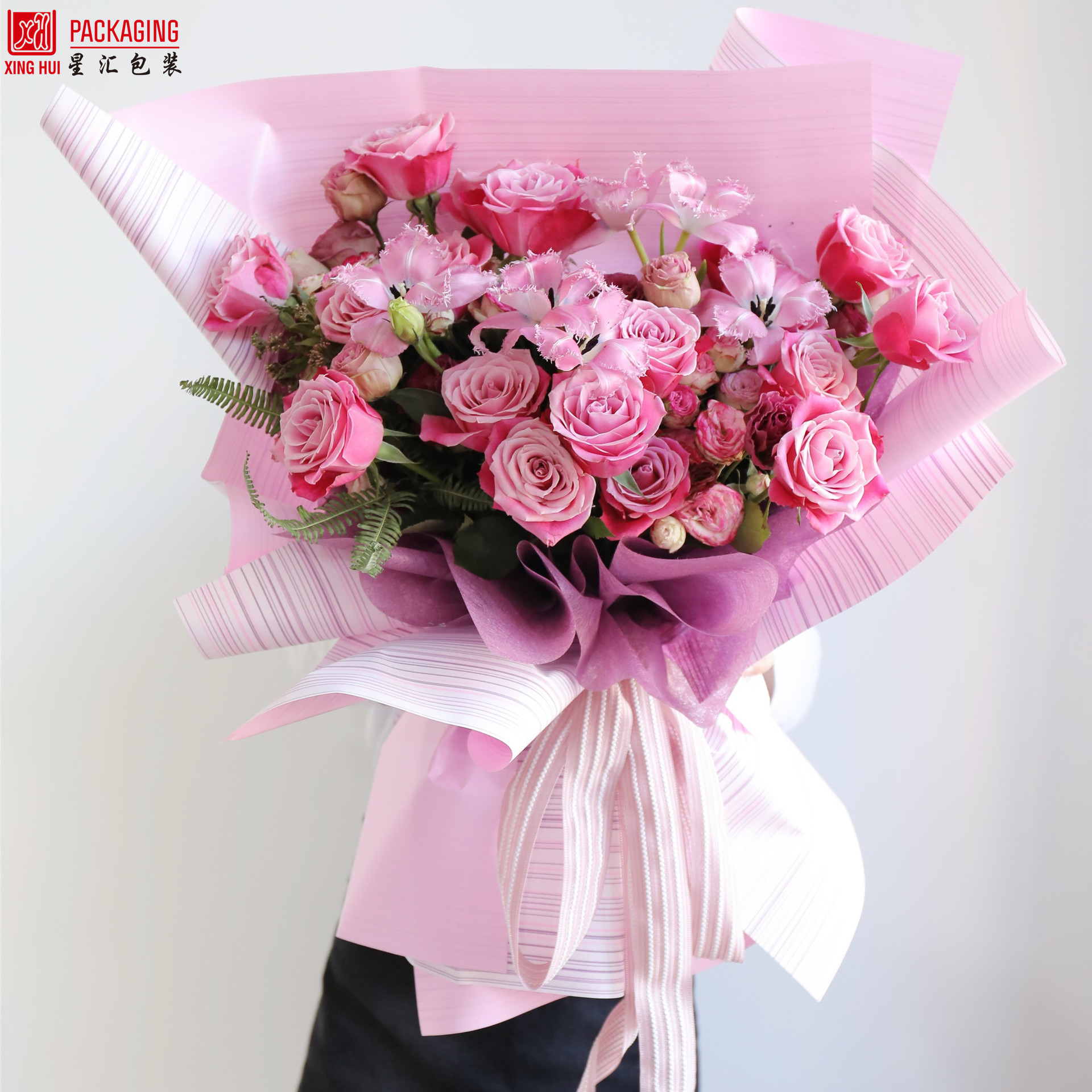 包花纸高档防水 花束包装纸礼品 鲜花包装纸材料-阿里巴巴
