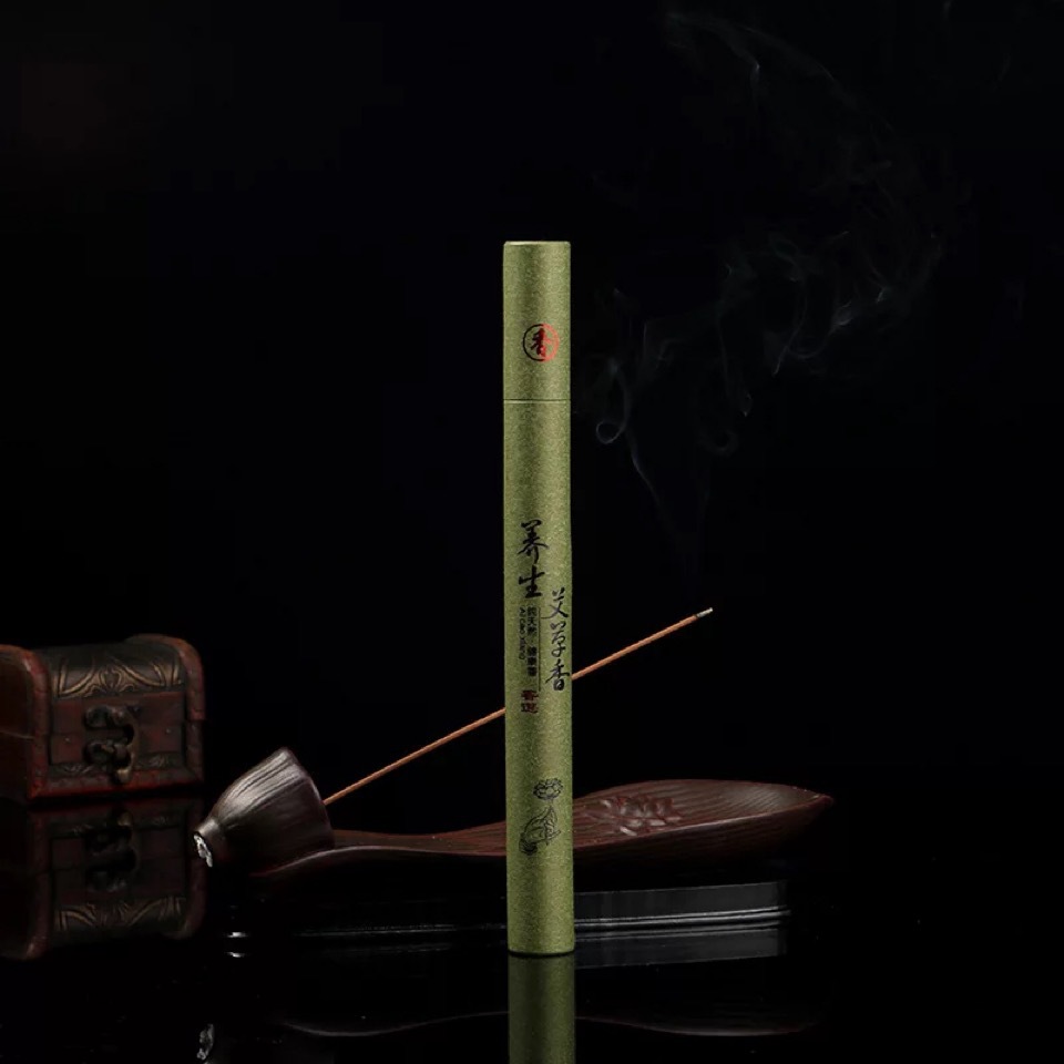 Factory Direct Sales Argy Wormwood Joss-Stick 20G Agarwood Sandal Wu Shen Arborvitae Tibetan Incense Joss-Stick Sandalwood and Incense Joss-Stick