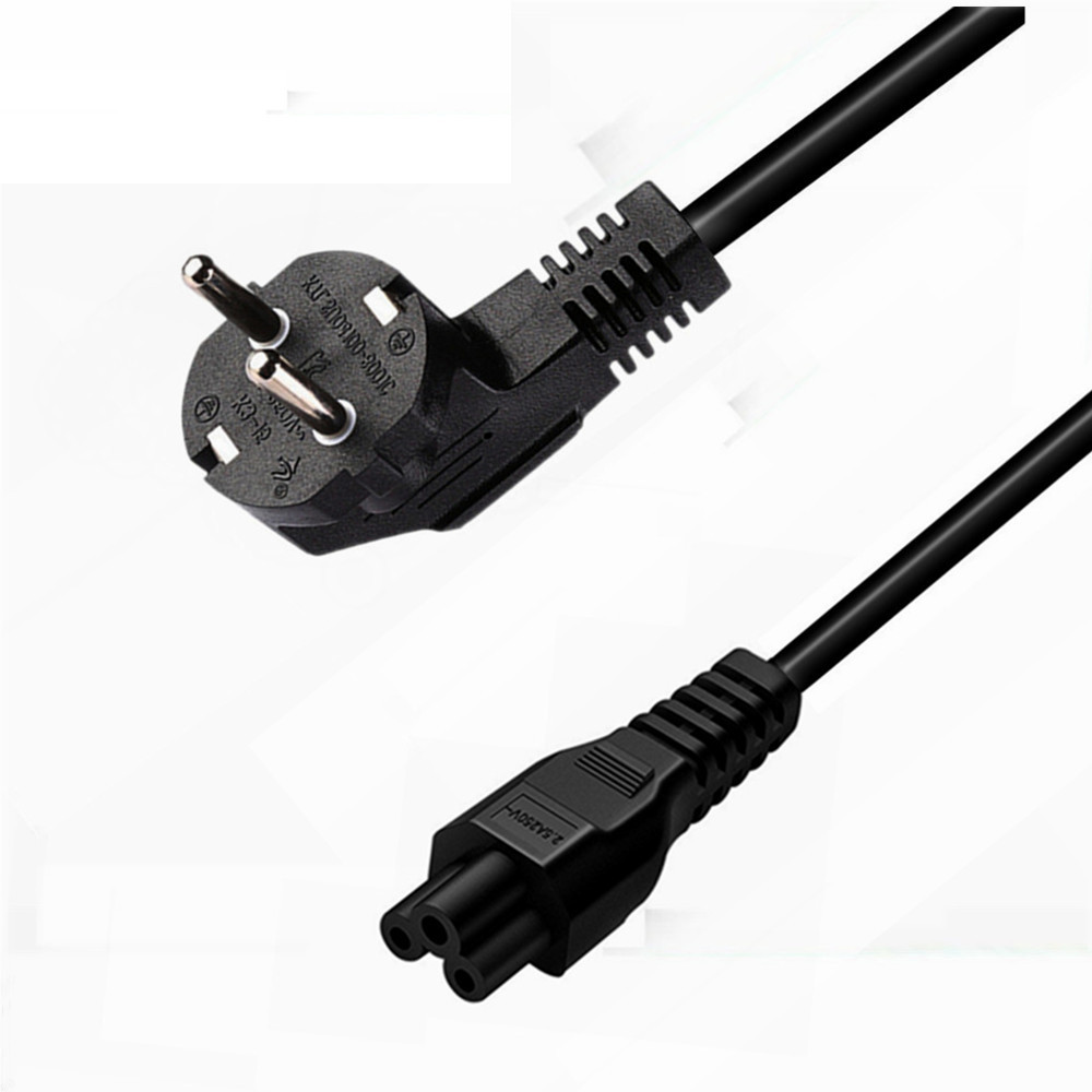 厂家供应三芯韩标标准插头线 韩规认证梅花尾3项韩国插头电源线