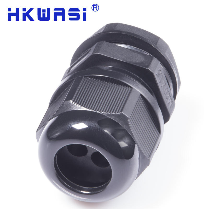 b型塑料尼龙防水电缆连接密封葛兰头m12 电缆固定头 防水接头