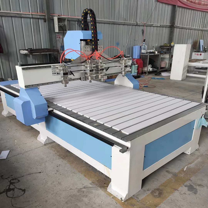 定制多头地暖模块开槽雕刻机 保温地暖板开槽机