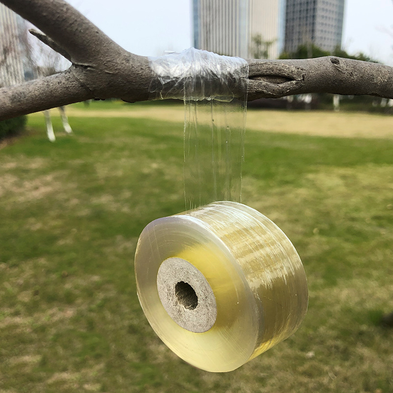 嫁接膜缠绕膜自粘式免拆无需打结树苗果树透明塑料膜嫁接刀嫁接器