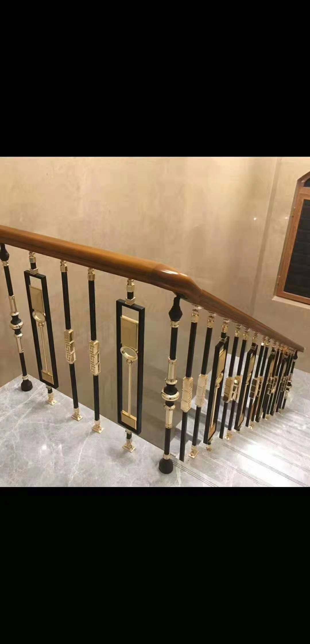 2020新中式楼梯立柱.铜.铝.不锈钢.t铁材质均可定制加工