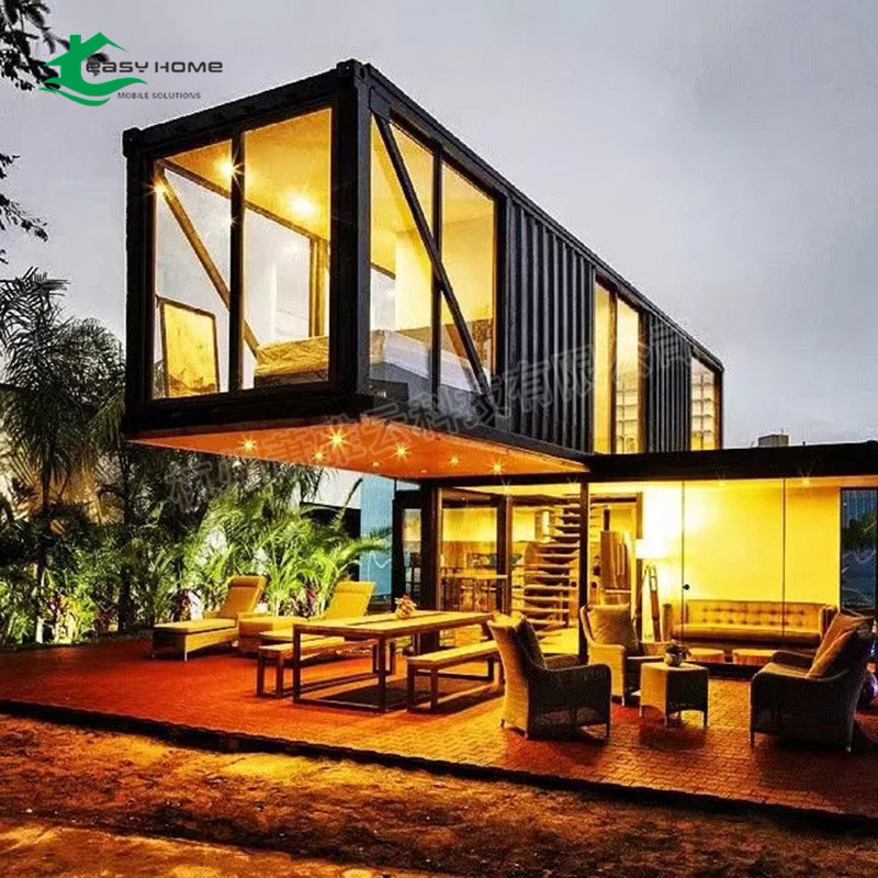 萧雅集装箱酒店 改装集装箱民宿 钢结构定制移动集装箱活动房