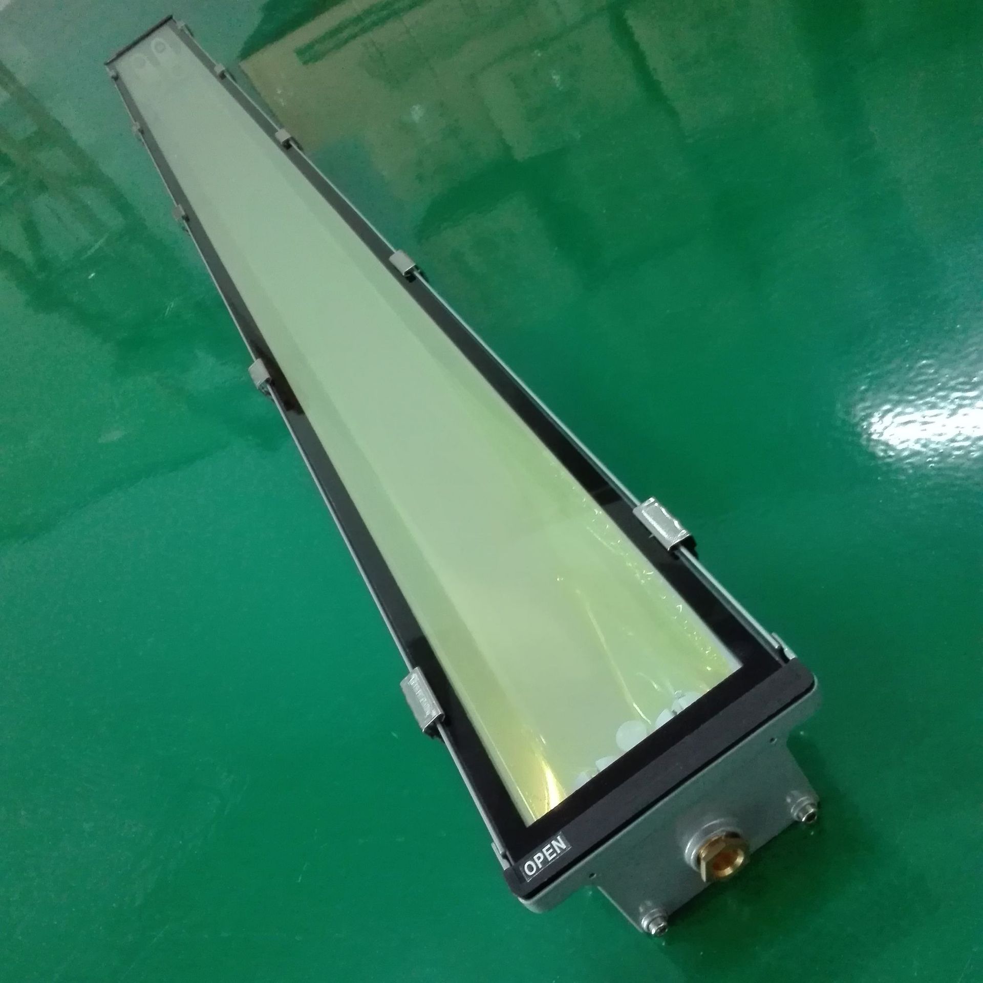 2米铝合金线条灯支架 led隧道灯支架18w日光灯灯管架