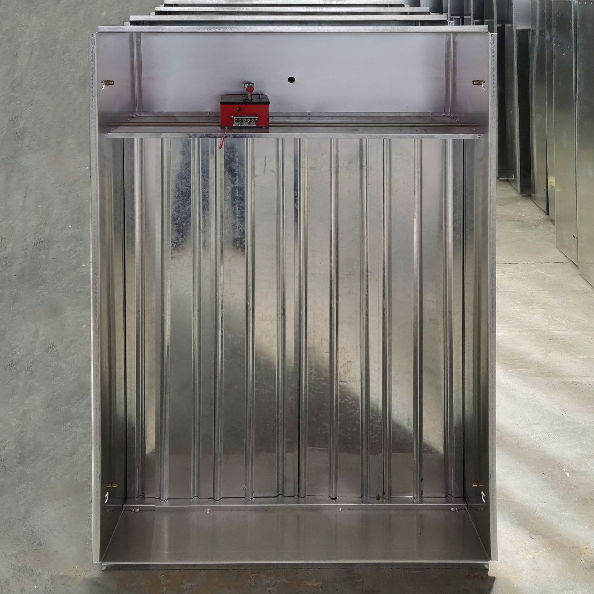 批售常闭正压送风口多页送风口多页排烟口防火百叶风口