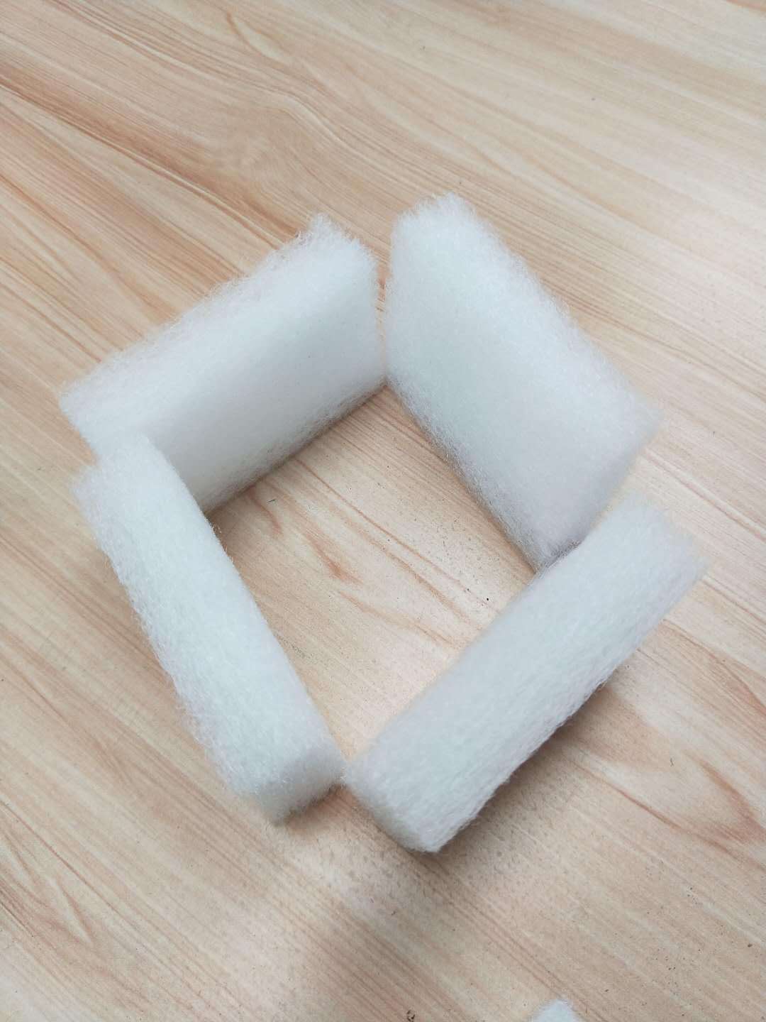 鱼缸过滤棉白棉高密度 水族箱加厚净化海绵过滤材料高透水加密