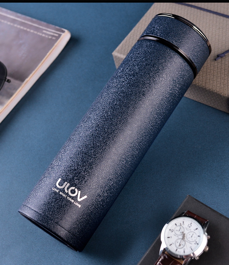 富光悠乐保温杯男士女316不锈钢便携水杯子商务定制刻字茶杯500ml