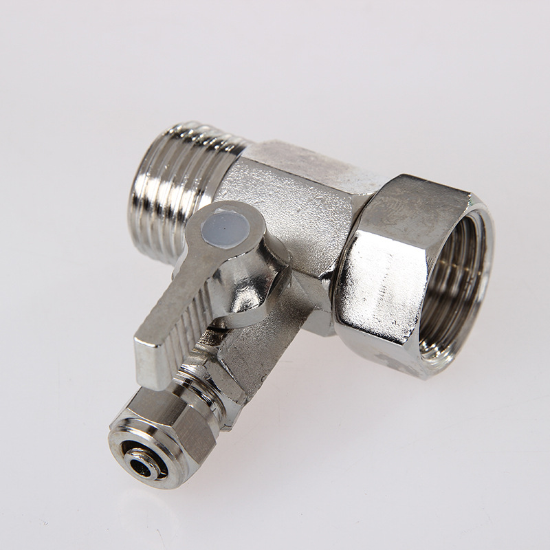 天一 金牛净水器进水三通快接头2分球阀直饮水龙头净水机配件包邮