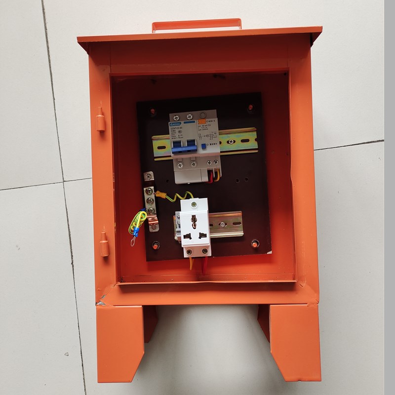 优惠工地临时防雨手提箱 三级插座箱 220v三路插座施工箱