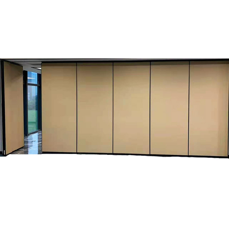 办公室全自动隔断展厅板智能屏风隔断墙室内折叠门酒店平移折叠板