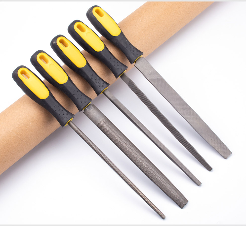 锉刀6寸8寸10寸12寸 中齿三角锉平板锉半圆锉 修整形锉木工工具