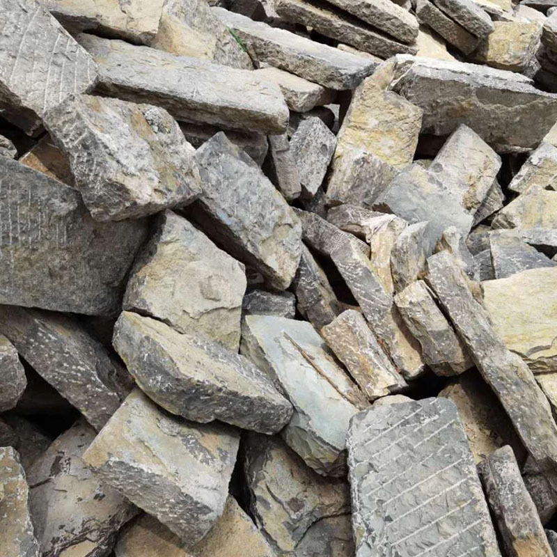 江西锤布石批发台阶石规格铺路青石板图片老青石条装饰量大从优