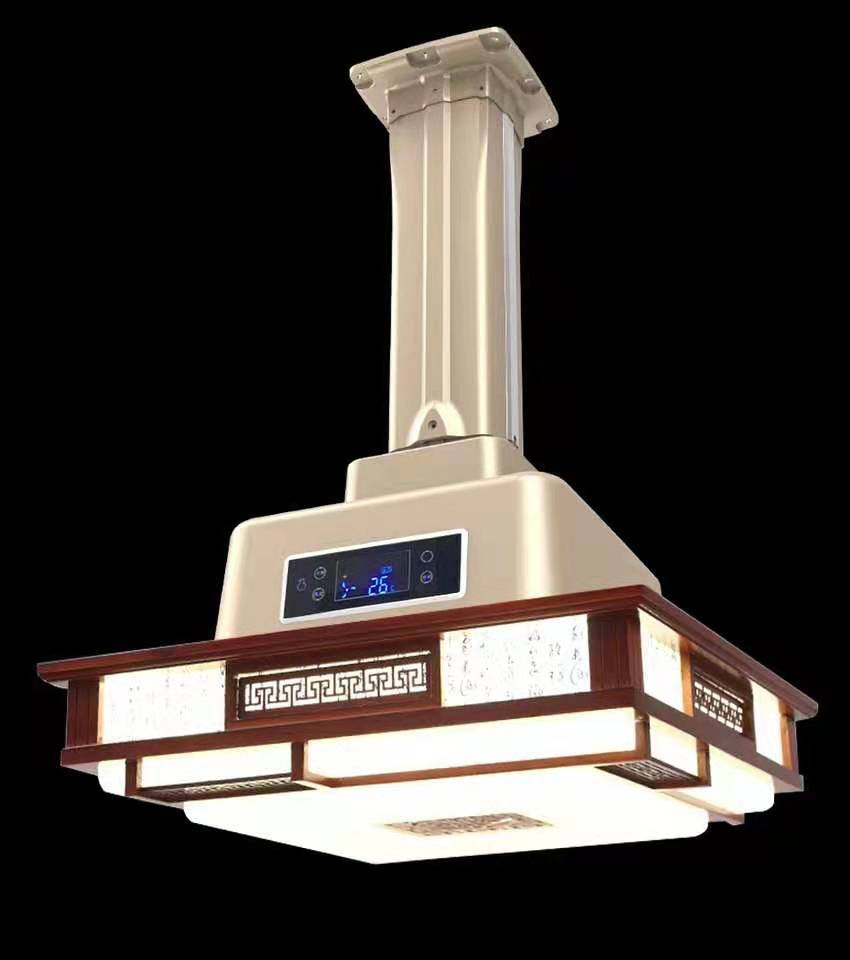 中式麻将室空气净化器 棋牌室茶楼宾馆大吸力直排吸烟灯厂家直销