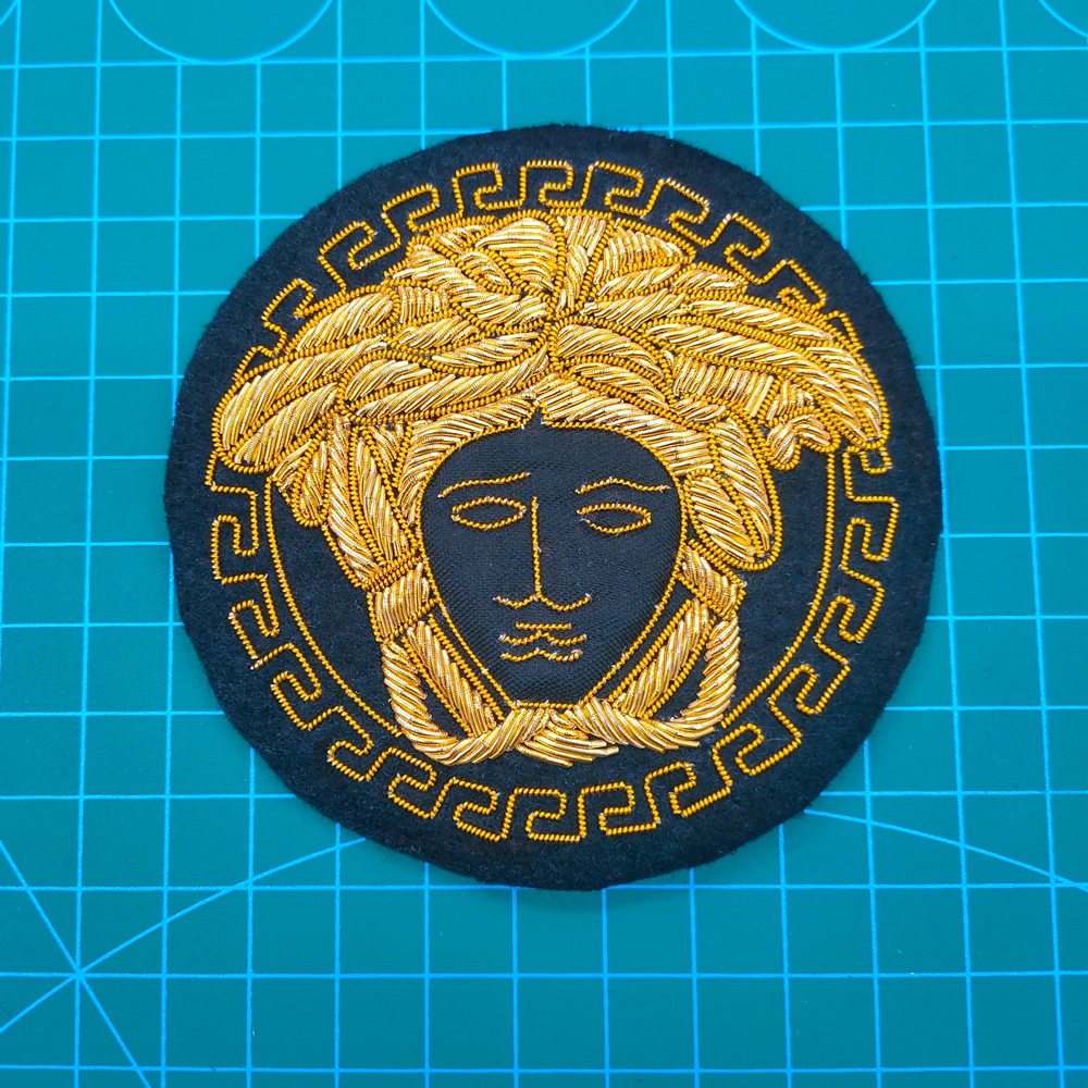 印度丝徽章 印度丝绣花章 印度丝 印度丝金属徽章 印度丝手工徽章