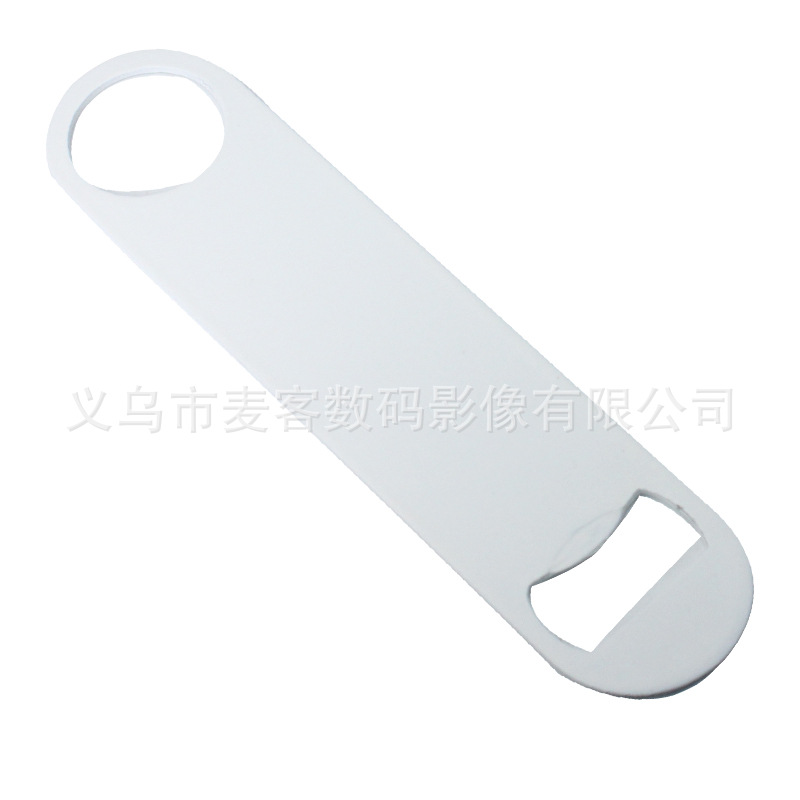 Heat Transfer Printing Blank Stainless Steel Bottle Opener Metal Beer Bottle Opener Creative Sublimation Bottle Opener Logo Picture