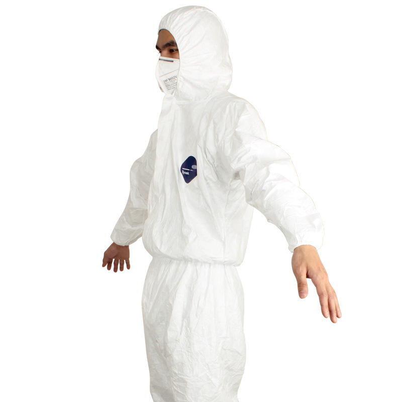 杜邦防护服装工作装劳保服特卫强tyvek400防尘防飞沫连体衣喷漆服