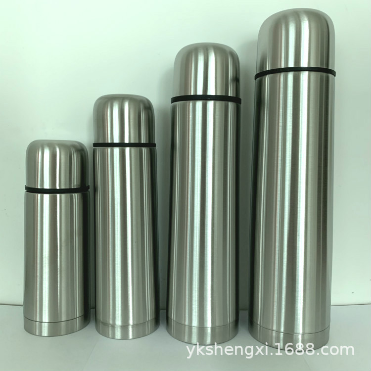 Amazon Double-Layer Stainless Steel Vacuum Bullet Thermos Mug Cup Advertising Promotion Gift Cup